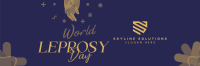 Celebrate Leprosy Day Twitter Header Image Preview