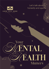 Mental Health Podcast Poster Design