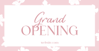Floral Grand Opening Facebook ad Image Preview