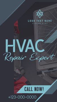 HVAC Repair Expert TikTok video Image Preview