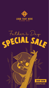 Father's Day Koala Sale Instagram Story Design