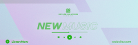 Bright New Music Announcement Twitter Header Image Preview