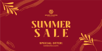 Tropical Summer Sale Twitter post Image Preview