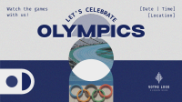 Formal Olympics Watch Party Facebook event cover Image Preview