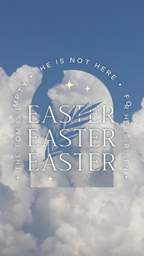Heavenly Easter Instagram Story Design