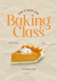 Vintage Food Baking Poster Preview