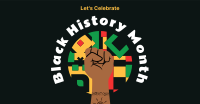Black History Power Facebook Ad Design