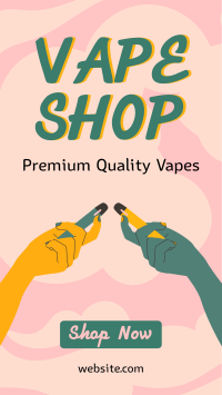 Premium Vapes Instagram reel Image Preview