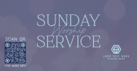 Sunday Worship Gathering Facebook ad Image Preview