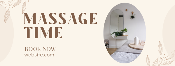 Chic Massage Facebook Cover Design Image Preview