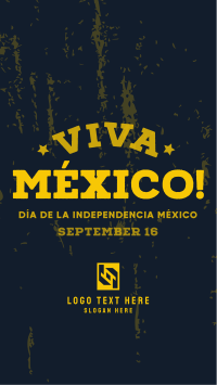 Viva Mexico Flag Video Image Preview