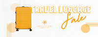 Travel Luggage Discounts Facebook cover Image Preview