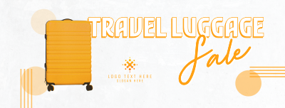 Travel Luggage Discounts Facebook cover Image Preview