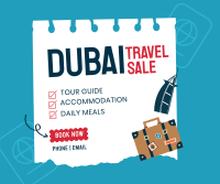 Dubai Travel Destination Facebook post Image Preview