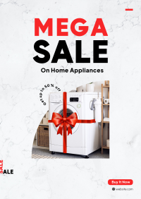Washing Mega Sale Flyer Image Preview
