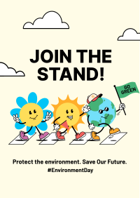 Environment Day Parade Flyer Design