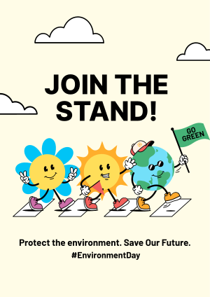 Environment Day Parade Flyer Image Preview