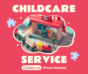 Childcare Daycare Service Facebook post Image Preview