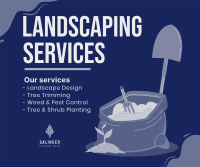 Landscape Professionals Facebook Post Design