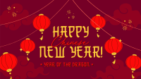 Festive Chinese Lanterns Facebook event cover Image Preview