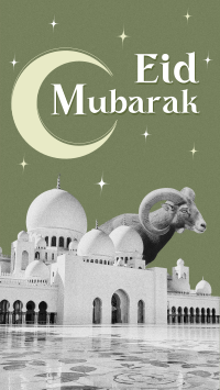 Eid Mubarak Tradition YouTube Short Design