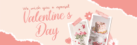 Scrapbook Valentines Greeting Twitter header (cover) Image Preview