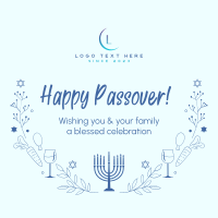 Celebrate Passover Linkedin Post Image Preview