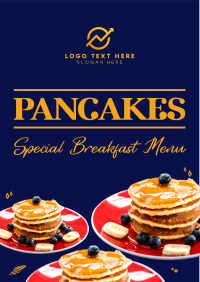 Pancakes For Breakfast Flyer Image Preview