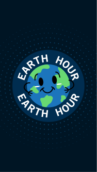 Earth Hour Instagram story Image Preview