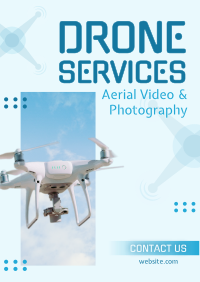 Drone Aerial Camera Flyer Design