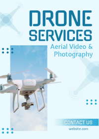 Drone Aerial Camera Flyer Image Preview
