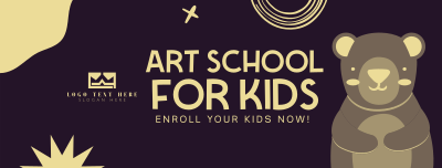 Art Class For Kids Facebook cover Image Preview
