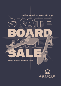 Skate Sale Poster Image Preview