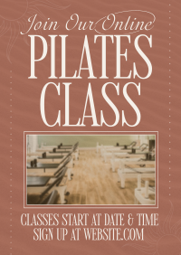 Modern Pilates Session Poster Image Preview