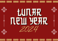 Generic Chinese New Year Postcard Image Preview