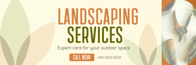 Professional Landscape Services Twitter header (cover) Image Preview