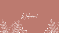 Preppy Florals YouTube Banner Image Preview