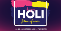 Festival of Colors Facebook Ad Design