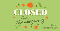 Closed for Thanksgiving Facebook ad | BrandCrowd Facebook ad Maker