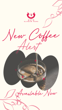 Brand New Coffee Flavor Facebook Story Design