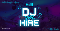 Hiring Party DJ Facebook ad Image Preview