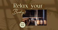 Relaxing Body Massage Facebook Ad Design
