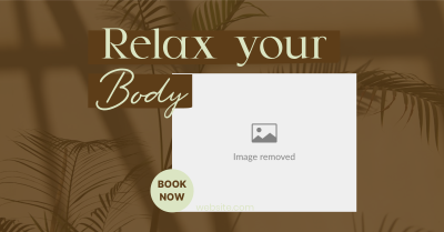 Relaxing Body Massage Facebook ad Image Preview