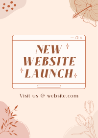 Live Floral Web Poster Image Preview