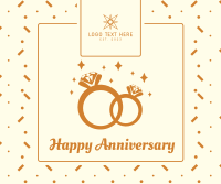 Happy anniversary sale ring