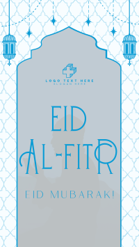Eid Al Fitr Prayer Facebook story Image Preview