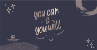 Cute Motivational Message Facebook ad Image Preview