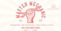 Retro Master Mechanic Facebook Ad Preview