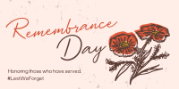Remembrance Poppies Twitter post Image Preview