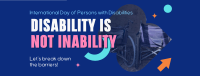 Disability Awareness Facebook Cover Design